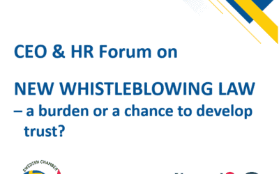 New Whistleblowing Act: a burden or a chance to develop trust?